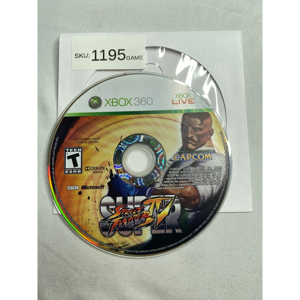 Super Street Fighter IV Xbox 360
